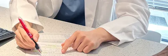 체질 분석 상담 장면